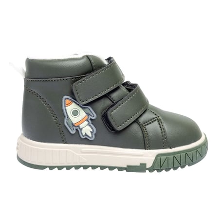 HelloBaby Erkek Bebek Bot Roket Baskılı Fermuarlı