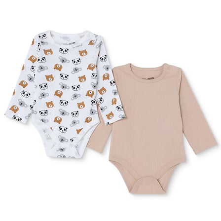 HelloBaby 2li Uzun Kol Body