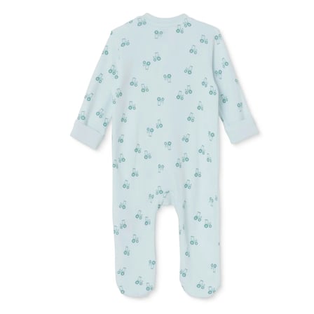 Mothercare Erkek Bebek Tulum Taşıtlar Baskılı Bisiklet Yaka Fermuarlı Uzun Kol Uzun Paça