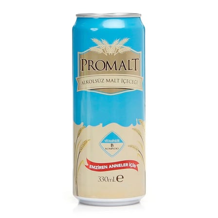 Promalt Stevialı Alkolsüz Malt İçeceği 12 Adet 330 ml