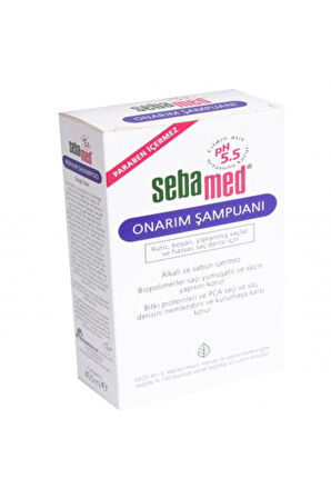 Seba Med Onarım Şampuanı 400ml.(kuru Boyalı Saçlara) (adet)