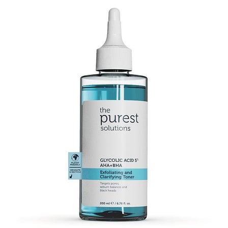 The Purest Solutions Gözenek Sıkılaştırıcı ve Arındırıcı Tonik 200 ml (Glycolic Acid 5% AHA + BHA)