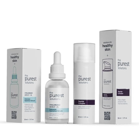 The Purest Solutions Yoğun Nemlendirme ve Kırışıklık Karşıtı Bakım Seti