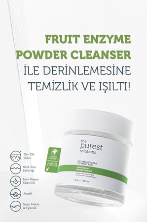 Arındırıcı Ve Canlandırıcı Tüm Ciltler Için Meyve Asitleri Içeren Toz Temizleyici 55 gr