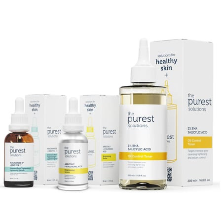 The Purest Solutions Leke ve Siyah Nokta Karşıtı Güçlendirici Bakım Seti