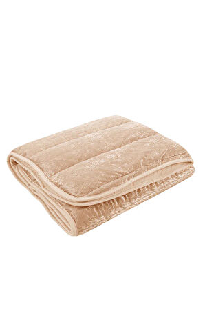 ELART Velvet Bebek Yorgan (150x100 cm) Cappuccino 