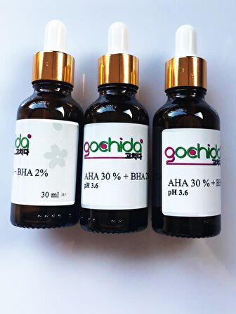 Gochida AHA+BHA Serum, Peeling Serum, 30 ml