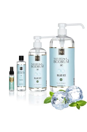 Blue İce Kolonya 500 ml Sprey Başlıklı Buzlu Ferah Ekonomik Boy %80 Alkollü