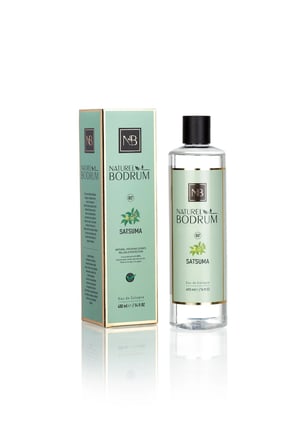 Satsuma Kolonya İ̇Kili Set (400 Ml Dökmeli + 60 Ml Sprey Cep Boy) %80 Alkollü