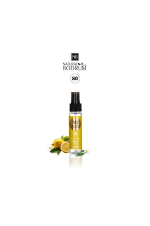 Lemon ( limon ) Kolonya İkili Set (400 ml Dökmeli + 60 ml Sprey Cep Boy) %80 Alkollü
