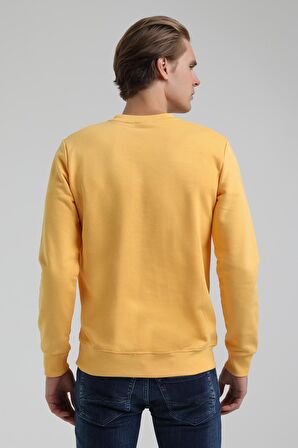 Bisiklet Yaka Hardal Regular Sweatshirt 22FWM60124