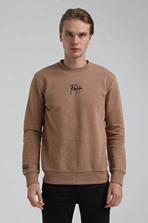 Bisiklet Yaka Camel Regular Sweatshirt 22FWM60129
