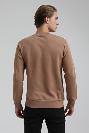 Bisiklet Yaka Camel Regular Sweatshirt 22FWM60129