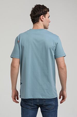 Bisiklet Yaka Prada Slim Fit Tişört 23SSM20324