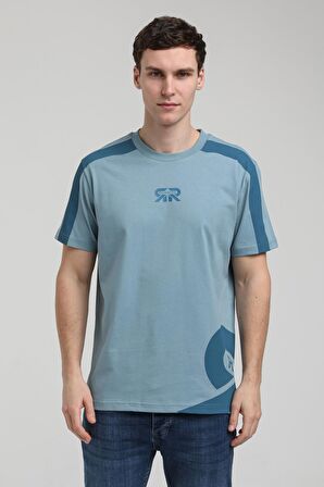 Bisiklet Yaka Prada Slim Fit Tişört 23SSM20324