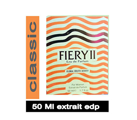 Akat Fiery 2 Extrait EDP 50 Ml Kadın Parfümü - Fiery II