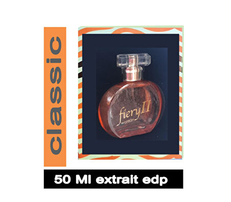Akat Fiery 2 Extrait EDP 50 Ml Kadın Parfümü - Fiery II