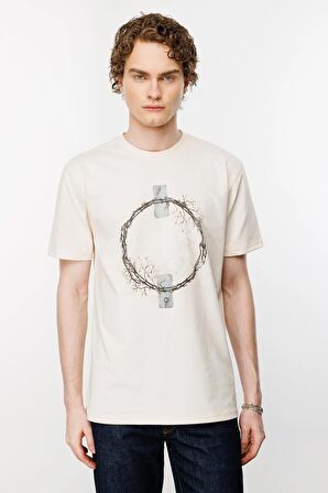Logo in Thorn Regular Tshirt - Kemik