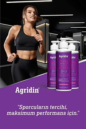 Agridin Gym Selülit Ve Bölgesel Incelme Için Quick Reliever Sporcu Kremi 200 ml