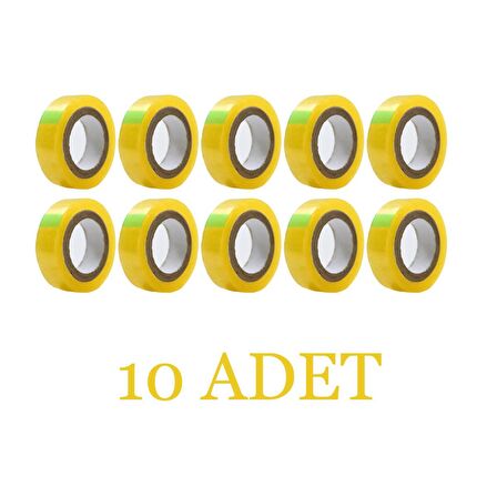 Gen-Of 12mmx20Yard(18M) Selefon Bant 10 Adet