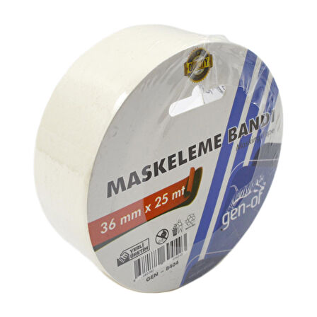 Gen-Of Maskeleme Bandı 36x25 m (GEN-8404)