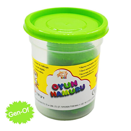 Gen-Of Oyun Hamuru 100 gr Renk Seçenekli