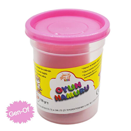 Gen-Of Oyun Hamuru 100 gr Renk Seçenekli