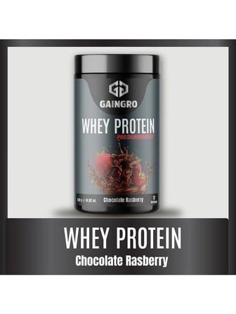 Whey Protein Çikolata ve Ahududu Aromalı - 420 Gr 12 Servis