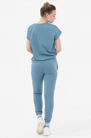 Jogger Eşofman Altı  - Mavi
