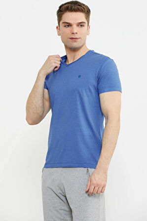 Sementa V Yaka Basic Triko T-Sihirt 82774 