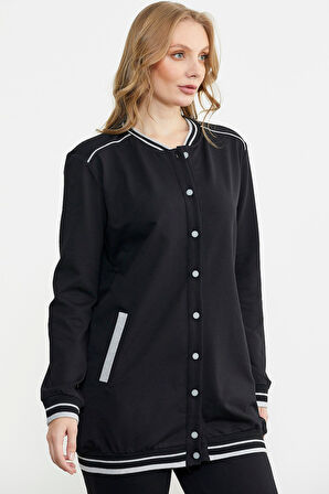 Sementa Renk Konbinli Rahat Kalıp Tunik Eşofman Takım 76740 