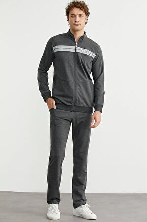 Sementa Dik Yaka Fermuarlı Eşofman Takım 84422 