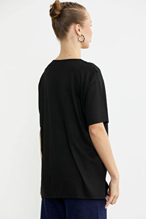 25Y2231-60073 SEMENTA NAKIŞLI PENYE TSHIRT