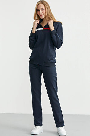 Sementa Dik Yaka Fermuarlı Eşofman Takım 76488 