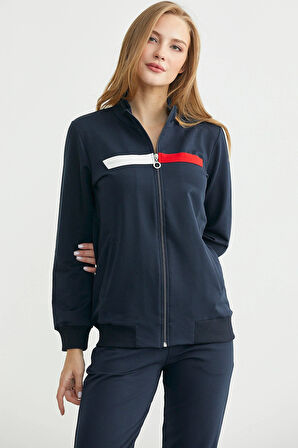 Sementa Dik Yaka Fermuarlı Eşofman Takım 76488 