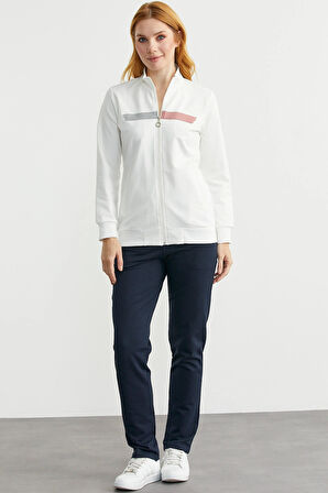 Sementa Dik Yaka Fermuarlı Eşofman Takım 76488 