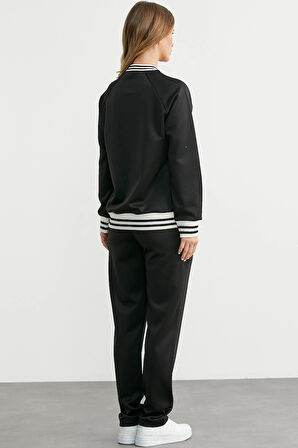 Sementa Şerit Detaylı Scuba Eşofman Takım 76499 