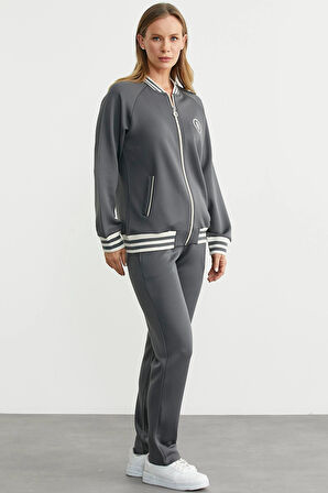 Sementa Şerit Detaylı Scuba Eşofman Takım 76499 