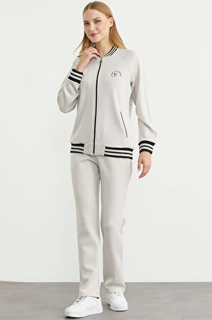 Sementa Şerit Detaylı Scuba Eşofman Takım 76499 