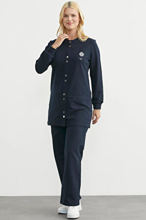 Sementa Çıtçıtlı Tunik Boy Eşofman Takım 76510 