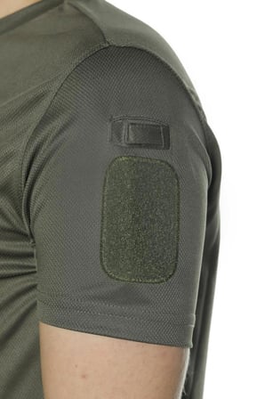Single Sword Yakasız Kısa Kol Tactical T-Shirt - Tişört