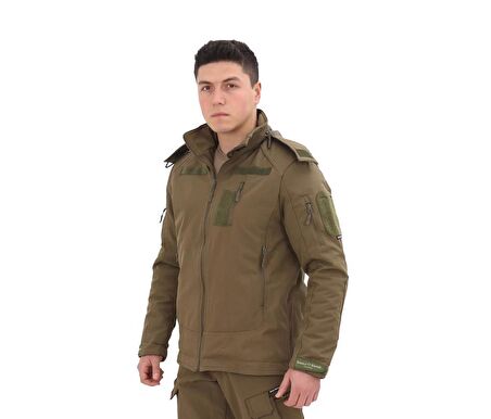 Single Sword Askeri Tactical Softshell Mont (İçi Polarlı)