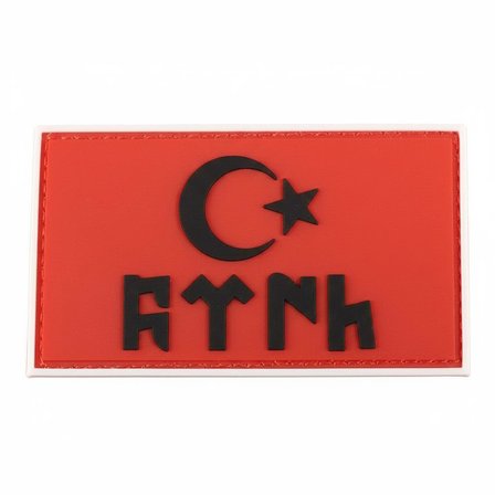 Single Sword GÖKTÜRK Plastik Patch - Peç(HAKİ)
