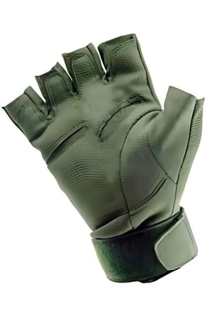 Single Sword Yarım Parmak Taktik Eldiven Bisiklet Motosiklet Outdoor Eldiven(BEJ-XL)