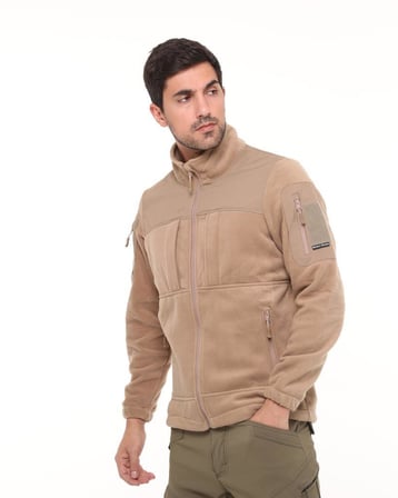 Single Sword Erkek&Kadın Tactical Garni Polar Mont-Hırka-Ceket(SİYAH-2XL)