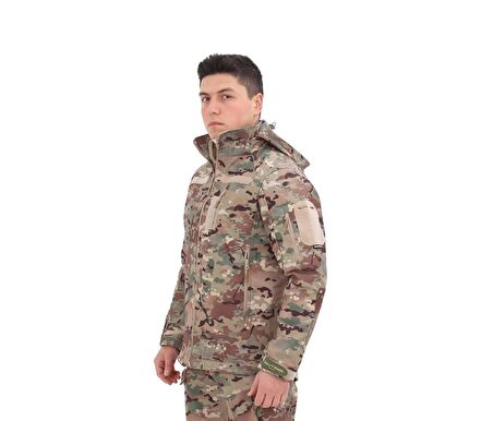 Single Sword Askeri Tactical Softshell Mont (İçi Polarlı)