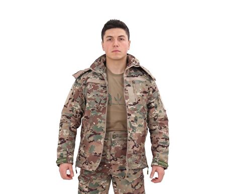 Single Sword Askeri Tactical Softshell Mont (İçi Polarlı)