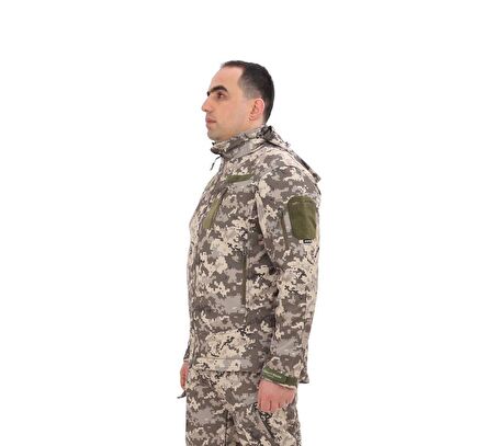 Single Sword Askeri Tactical Softshell Mont (İçi Polarlı)