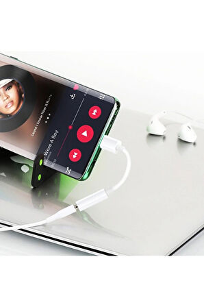 Type-c To Aux 3.5mm Kulaklık Çevirici Dönüştürücü Adaptör