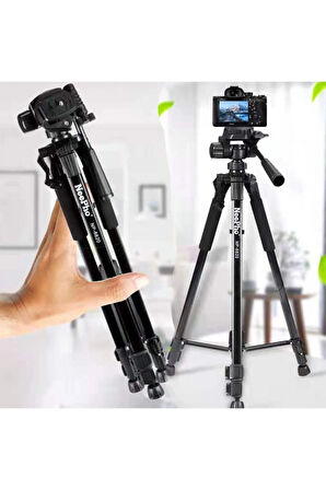 Np-8820 150 Cm Tripod Profesyonel Telefon Kamera Tutucu Çantalı Tripod